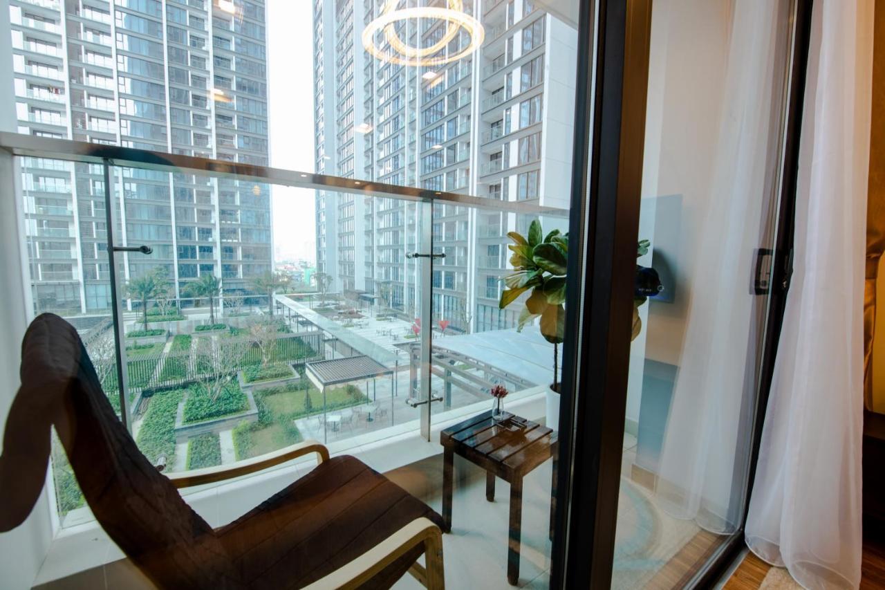 Hi-Home Suites - Vinhomes Metropolis ฮานอย ภายนอก รูปภาพ