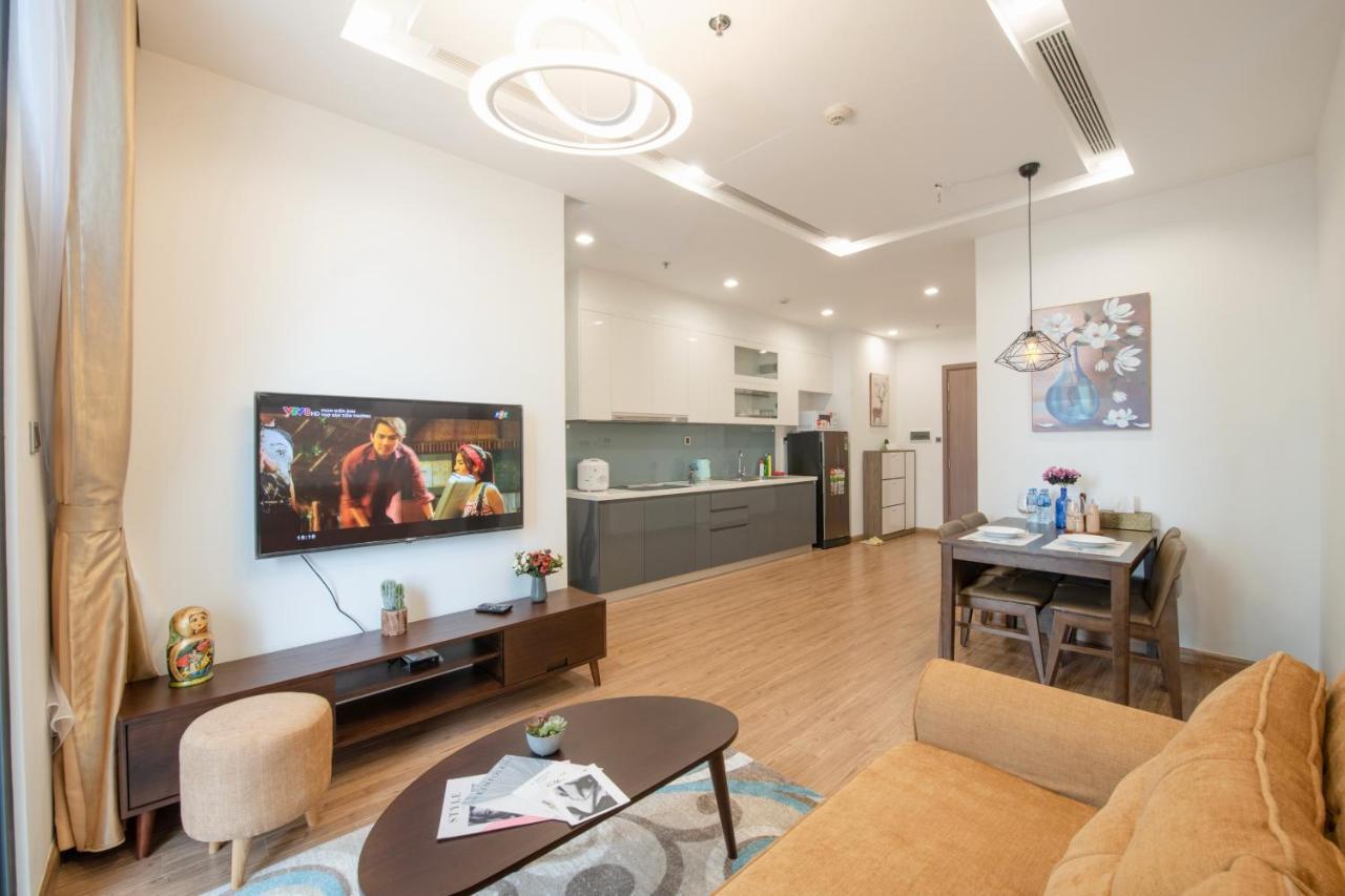 Hi-Home Suites - Vinhomes Metropolis ฮานอย ภายนอก รูปภาพ