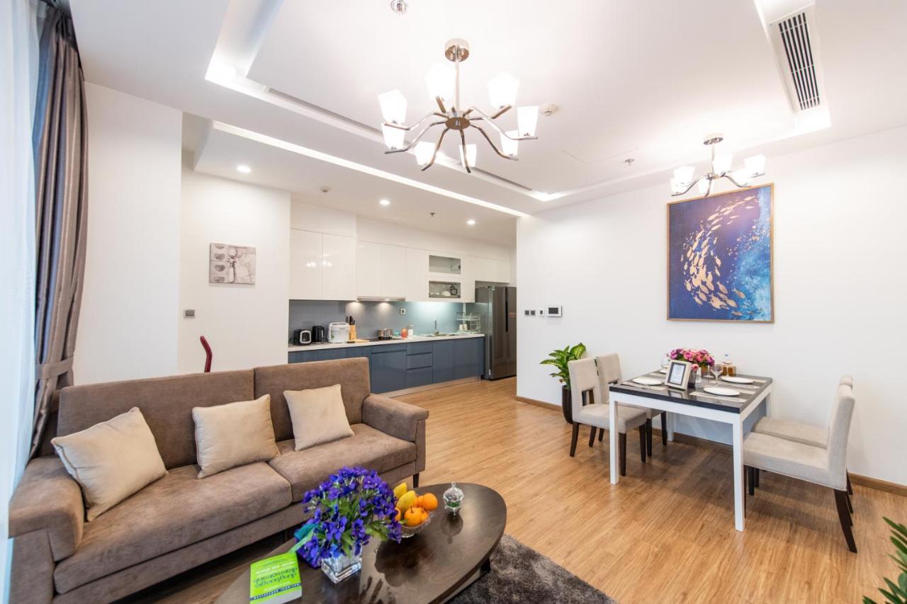 Hi-Home Suites - Vinhomes Metropolis ฮานอย ภายนอก รูปภาพ