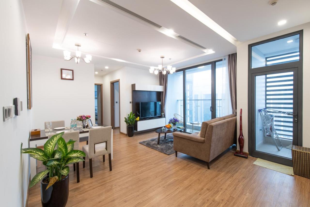 Hi-Home Suites - Vinhomes Metropolis ฮานอย ภายนอก รูปภาพ
