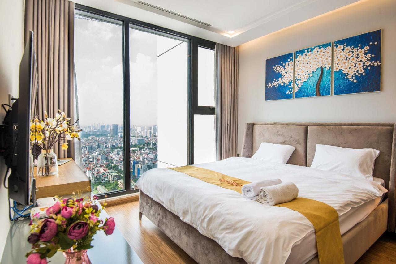 Hi-Home Suites - Vinhomes Metropolis ฮานอย ภายนอก รูปภาพ